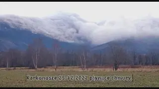 Wał fenowy w Karkonoszach 25-12-2022