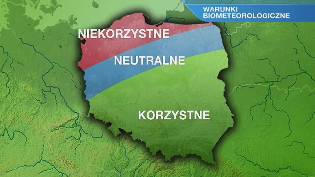 Warunki biometeo w środę