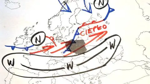Sytuacja pogodowa nad Europą