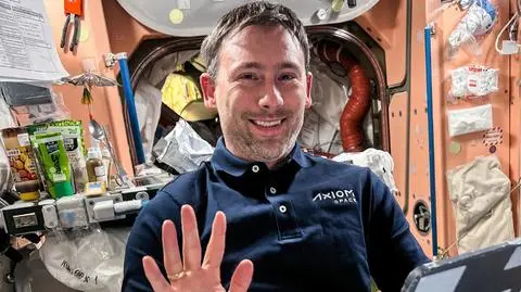 Polak rozpoczyna eksperymenty na ISS