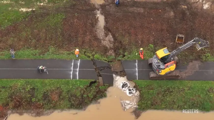 W Waszyngtonie pękł wał przeciwpowodziowy