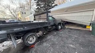 Pług śnieżny siał spustoszenie. Nagranie