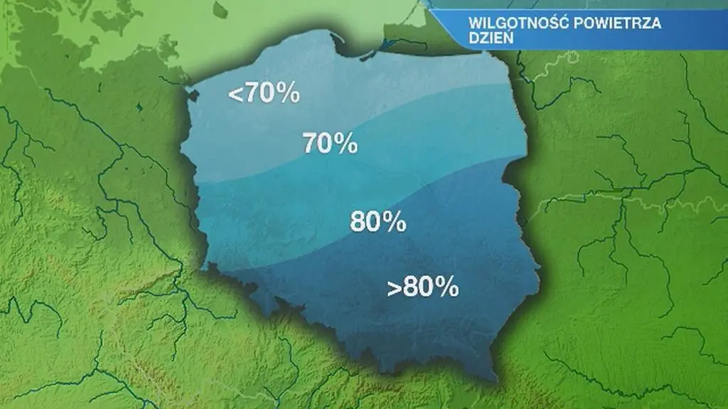 Warunki biometeorologiczne w czwartek