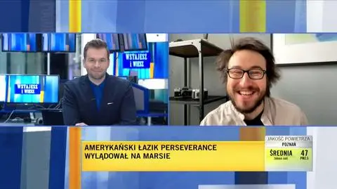 "Wszyscy liczymy na to, że znajdziemy ślady życia"