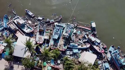 Zniszczenia w Wietnamie