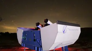 Naziemny teleskop firmy TransAstra