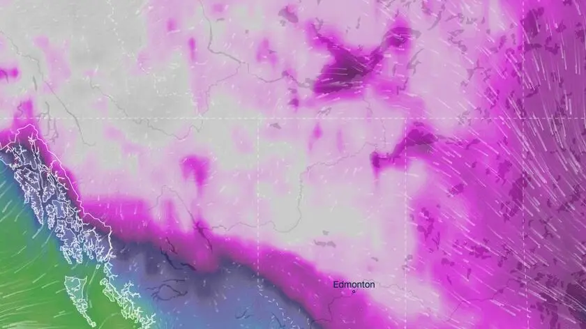 Silne mrozy w Kanadzie. Osłabł wir polarny. Temperatura spadła poniżej -50 stopni