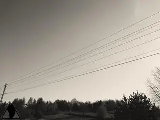 Pył saharyjski nad Bachowem (woj. podkarpackie)