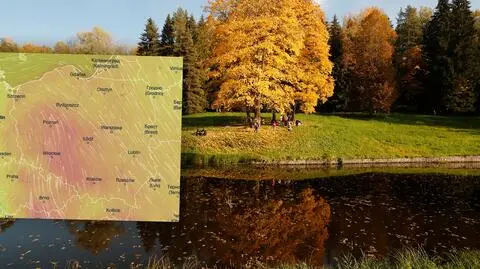 Nawet 24 stopnie, ale to na razie koniec październikowego "lata"