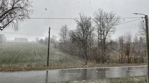 Deszcz ze śniegiem, śnieg, krupa śnieżna