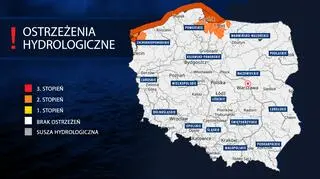 Ostrzeżenia hydrologiczne IMGW