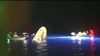 Kapsuła Crew Dragon z astronautami wróciła na Ziemię