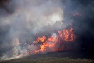 Pożar w Macedonii Północnej