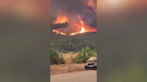 Ogniste tornado w Portugalii 