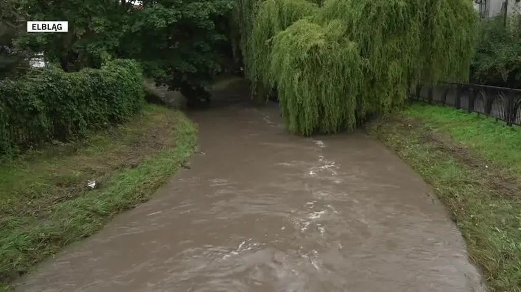 Zalania w Elblągu