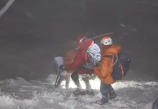 Polak utknął w Tatrach. Akcja trwała całą noc