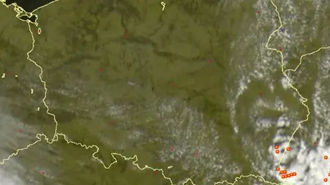Gdzie jest burza. Ryzyko opadów gradu w jednym z regionów