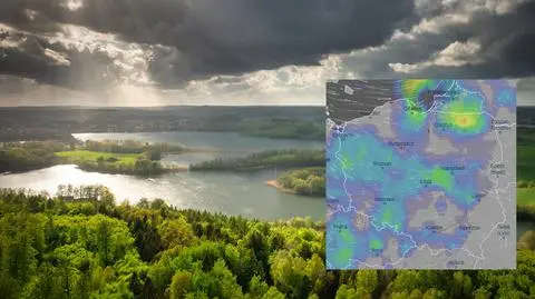 Jeden dzień weekendu będzie deszczowy i burzowy