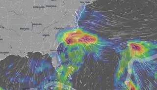 Nor'easter przyniesie silne opady i wiatr na wschodnie wybrzeże USA