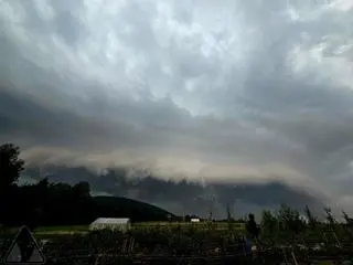 Wał szkwałowy nad Małopolską 