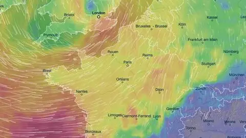 Burza Benjamin przyniesie silne porywy wiatru