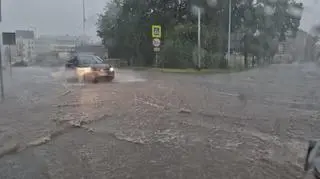 Skutki przejścia nawałnicy nad Głubczycami w woj. opolskim