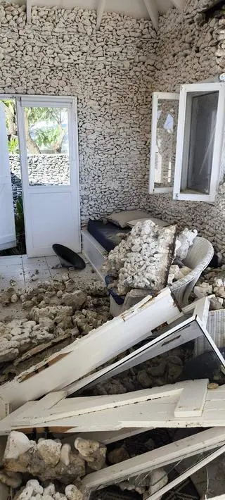 Zniszczenia po trzęsieniu ziemi na Vanuatu