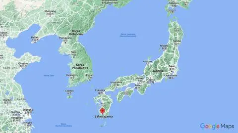 Wybuchł jeden z najaktywniejszych wulkanów w Japonii. Najwyższy stopień alertu