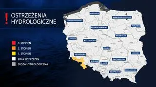 Ostrzeżenia hydrologiczne IMGW