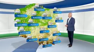 Prognoza pogody na czwartek