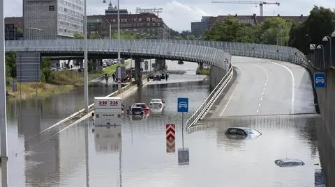 Pół miesiąca deszczu w kilkanaście godzin