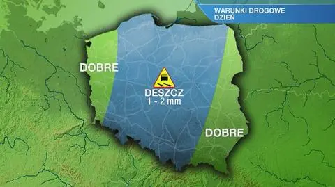 Warunki drogowe w sobotę 18