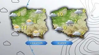 Prognoza pogody na czwartek i piątek