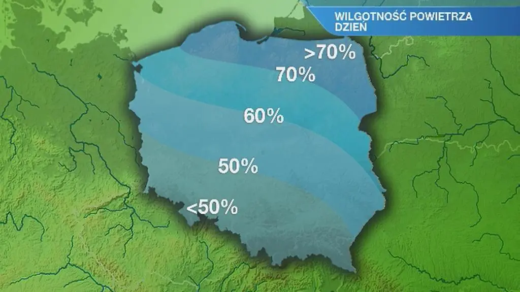 Warunki biometeorologiczne w sobotę