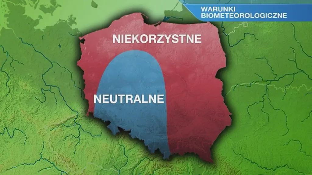 Warunki biometeo w czwartek