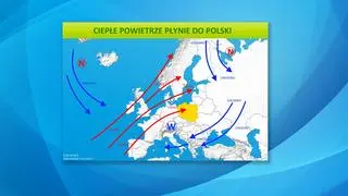 Sytuacja pogodowa nad Europą