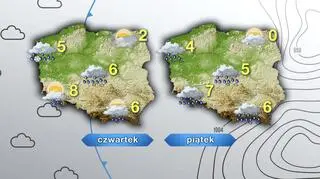 Prognoza pogody na czwartek i piątek
