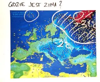 Mróz w Europie w poniedziałek 15.12