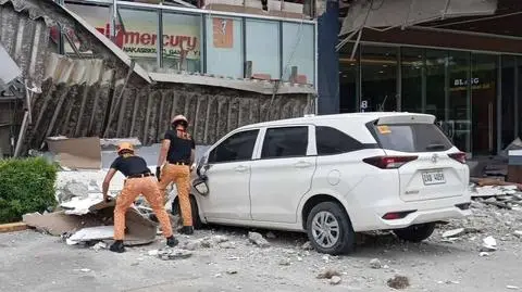 Trzęsienie ziemi na Filipinach