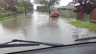 Zalane ulice w Melbourne