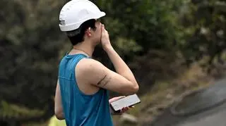 Miejscowość Koolewong w Australii po pożarze