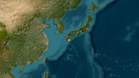 Trzęsienie ziemi w Japonii. Wstrzymane loty, utrudnienia w ruchu pociągów 