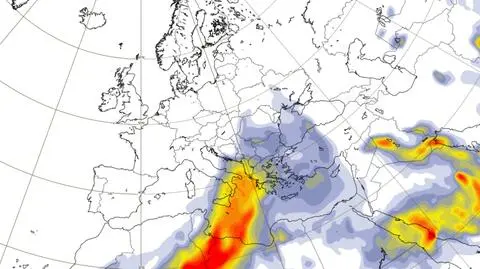 Pył znad Sahary nad Polską