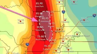 Ostrzeżenia przed pożarami dla kilkuset tysięcy osób