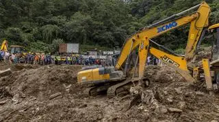 Osunięcia ziemi w Nepalu