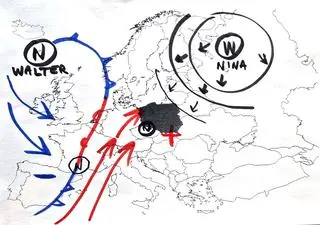 Sytuacja pogodowa nad Europą