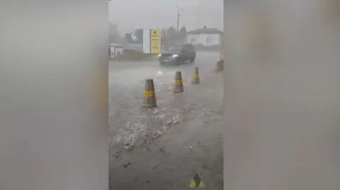 Ulewa w Skarżysku-Kamiennej