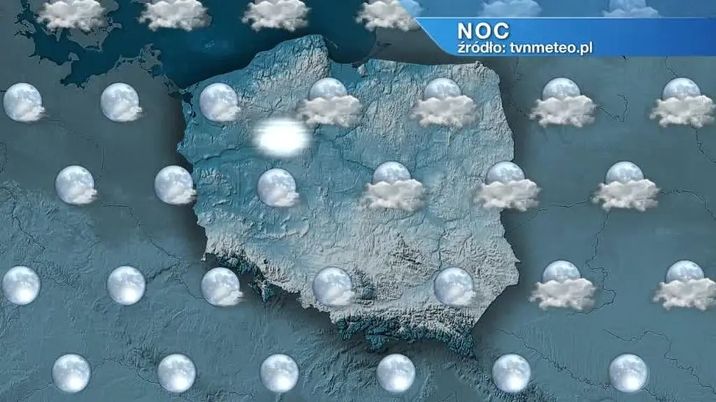 Prognoza pogody na noc