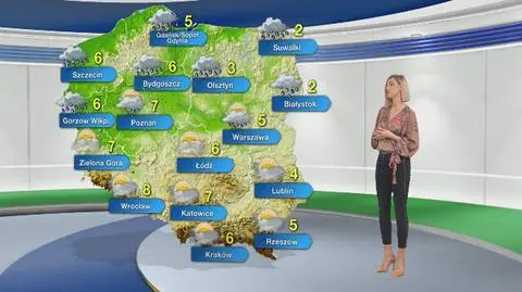 Prognoza pogody na czwartek