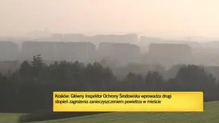 Smog rozsnuł się w Krakowie 